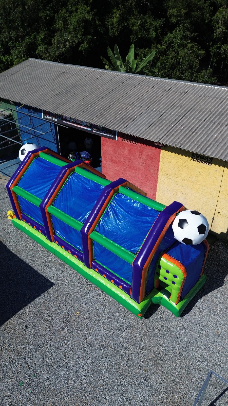 Futebol de Sabão 4x10 com Rede